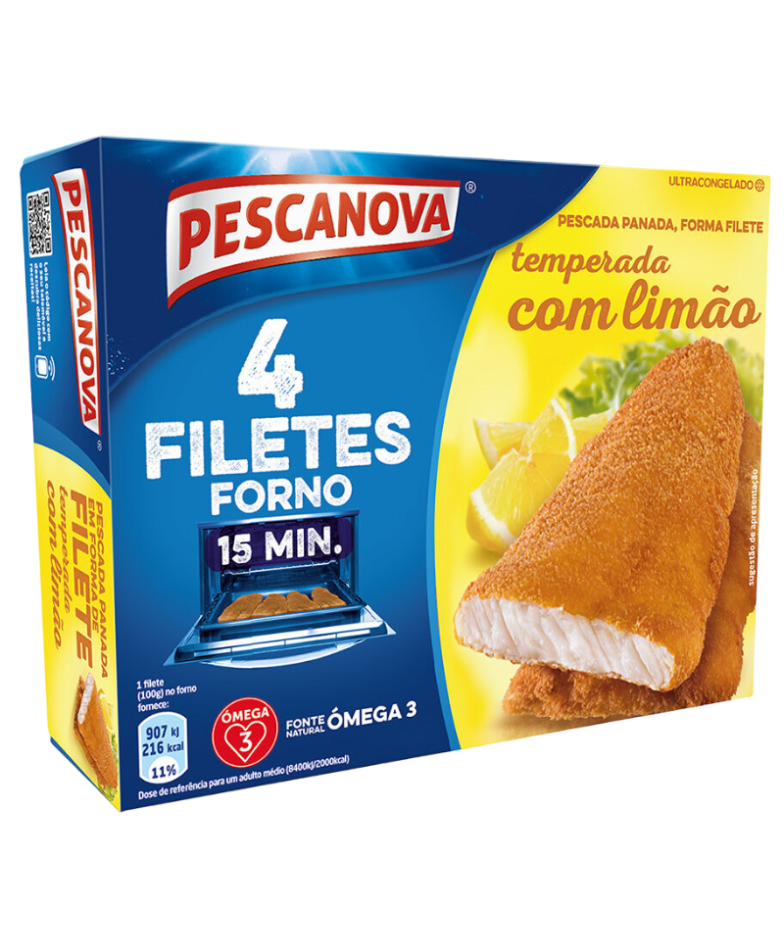 FILETES PESCADA panados limao