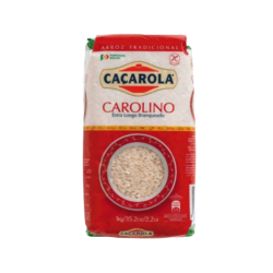 ARROZ CACAROLA LONGO CAROLINO 10x1Kg