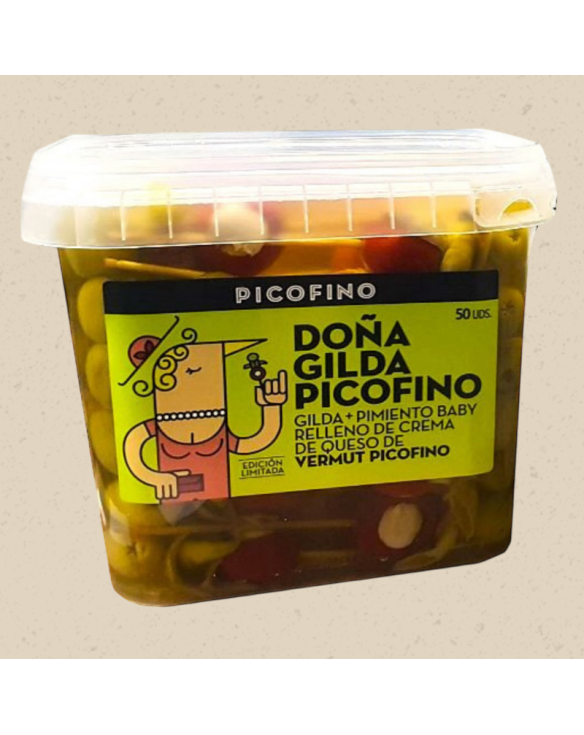 PICOFINO DOÃA GILDA 50U RELL. D.QUESO D.VERMUT 1x1.5Kg