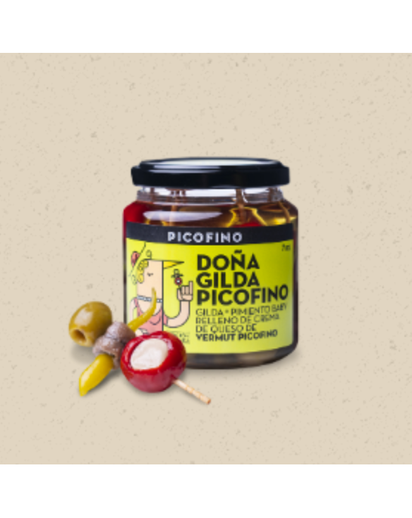 PICOFINO DOÃA GILDA 7U RELL. D.QUESO D.VERMUT 6x200g