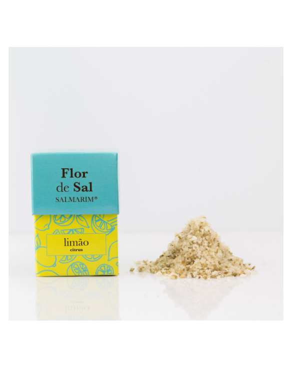 FLOR DE SAL SALMARIN LIMÃO 10x100gr