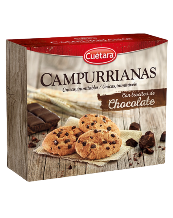CUETARA GALLETAS CAMPURRIANAS CHOCOLATE 6x450gr