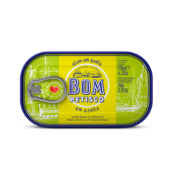 BOM PETISCO ATUM EM AZEITE 10x120gr