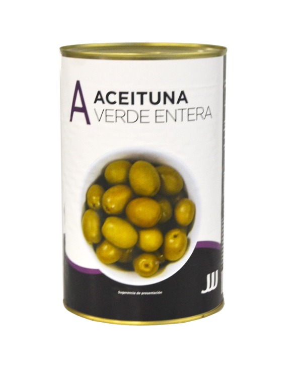 JJJ ACEITUNA VERDE MANZANILLA  6x4,25kg.net