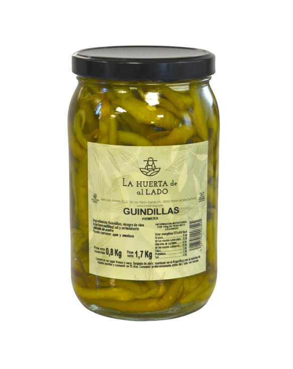 JJJ GUINDILLAS 1/2 Galon   6x1,5Kg.net