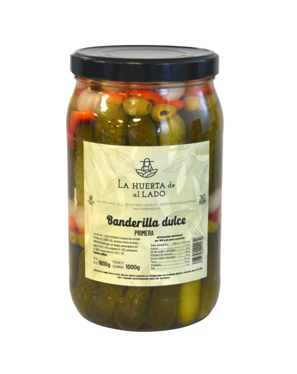 JJJ BANDERILLAS DULCE FRASCO 1/2 6x1,8kg