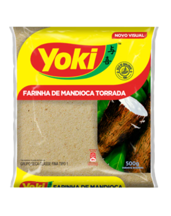 YOKI FARINHA DE MANDIOCA TORRADA 24x500gr