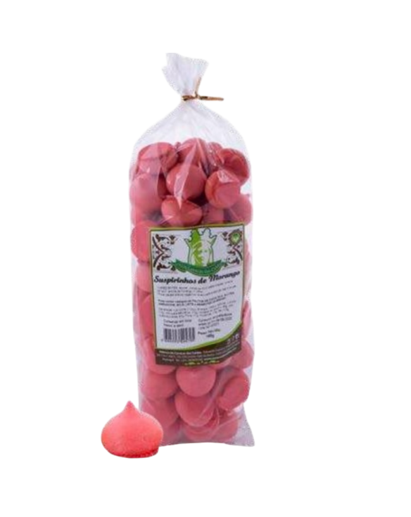 CONF.MONTE VERDE SUSPIROS MERINGUES MORANGO 11x185g