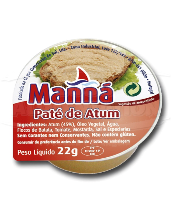 MANNA PATE DE ATUM 100x22gr