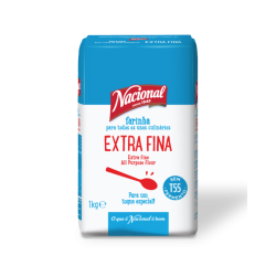 NACIONAL FARINHA EXTRA FINA 10x1Kg