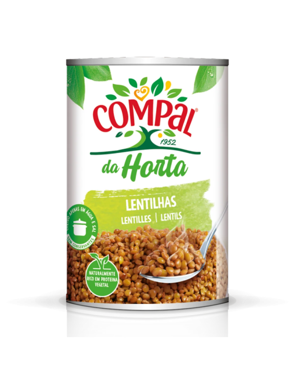 COMPAL LENTILHAS 12x410gr