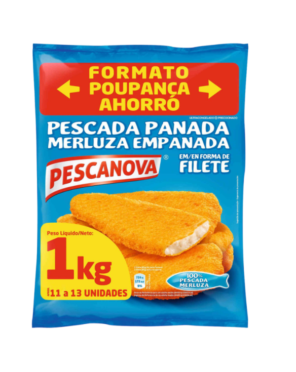 FILETES PESCADA panados polme