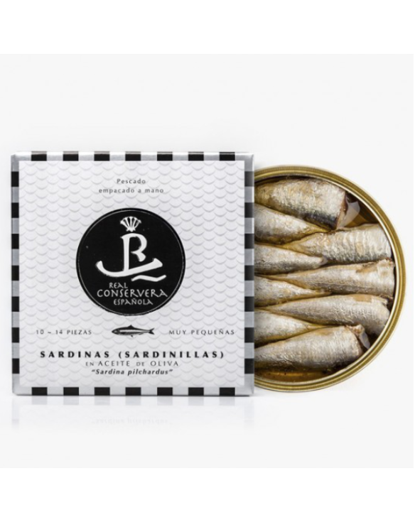 REAL CONSERVERA SARDINILLAS 14/18 RO120 30x120gr