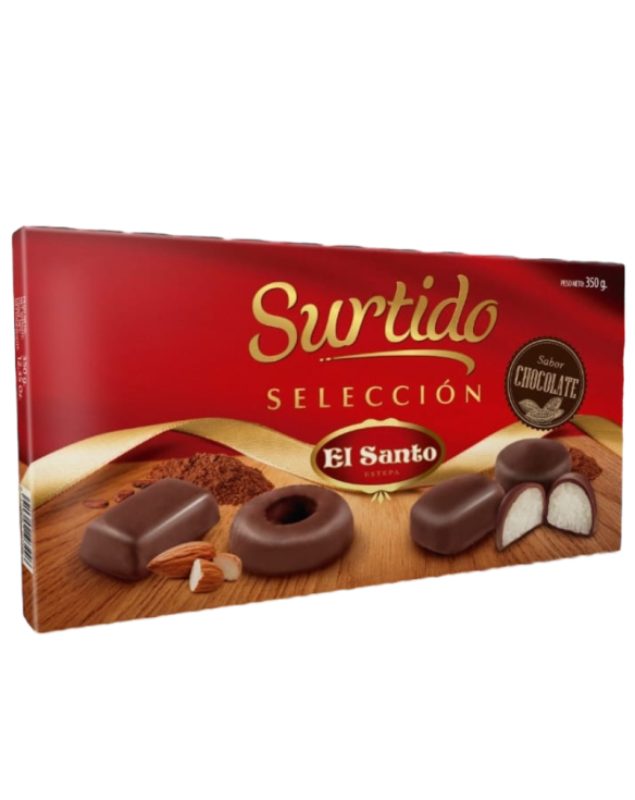 EL SANTO SURTIDO DE CHOCOLATE 12x350g