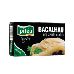 BACALHAU AZEITE E ALHO 16x120gr PITEU
