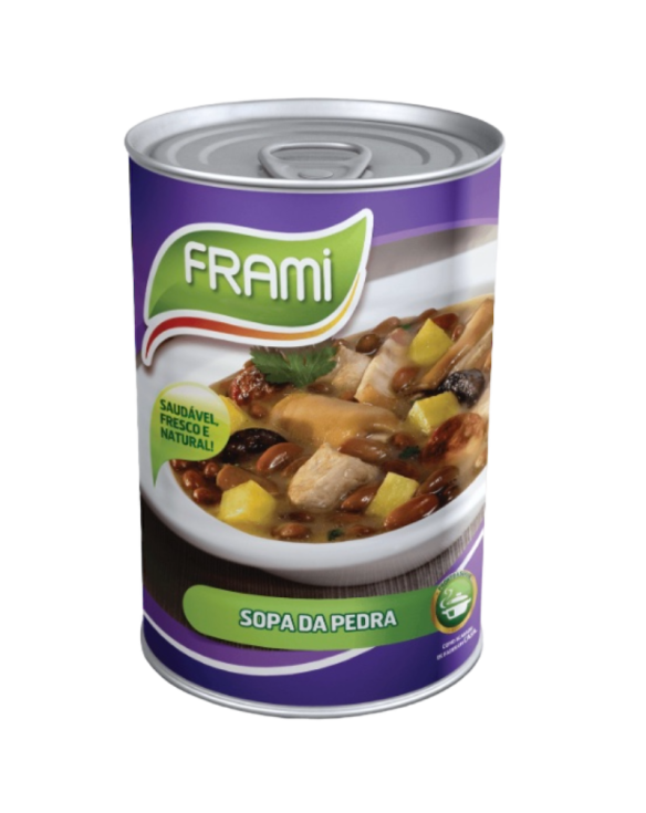 SOUP DE LA PIERRE EN CONSERVE FRAMI 12x425g