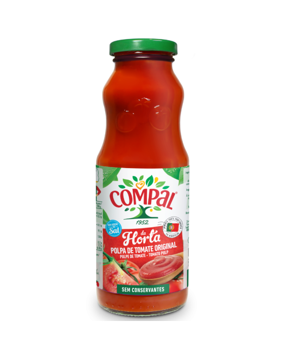 POLPA TOMATE COMPAL 12x500gr