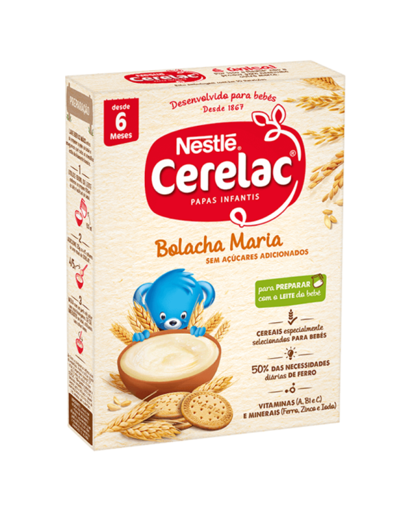 CERELAC BOLACHA MARIA NESTLE 9x250gr