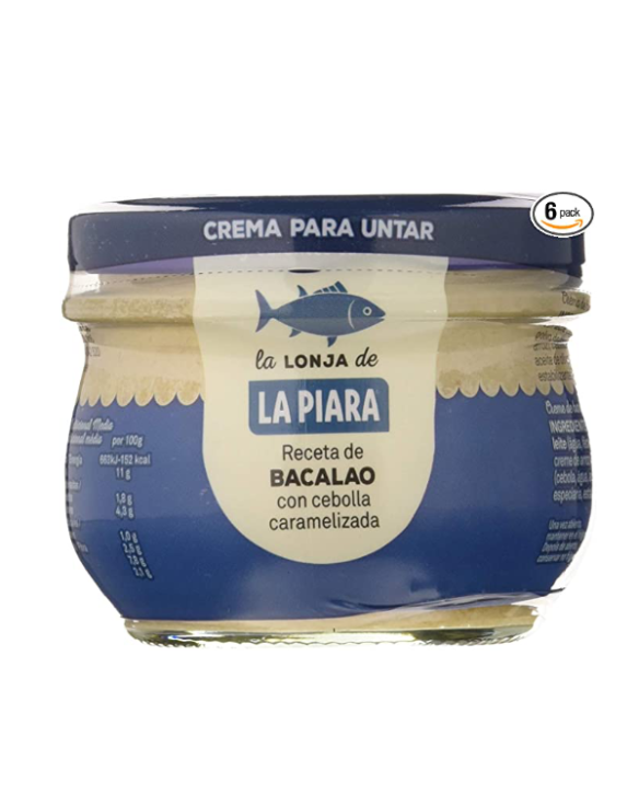 PATE DE ATUN CEBOLLA CARAMELIZADA LA PIARA 12x100gr