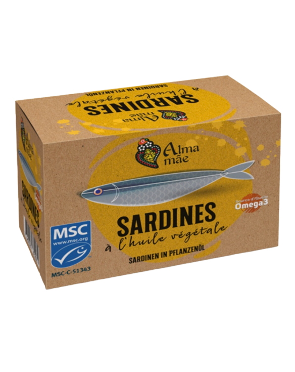 ALMA MÃE SARDINHA EM OLEO TRIO PACK 8x(3x120gr)