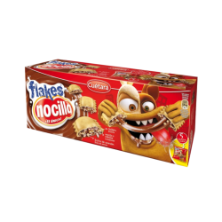 CUETARA FLAKES CON NOCILLA 10x5x35gr