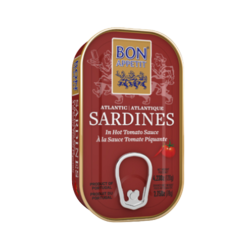 BON APPETIT SARDINHA EM TOMATE PICANTE 12x120gr