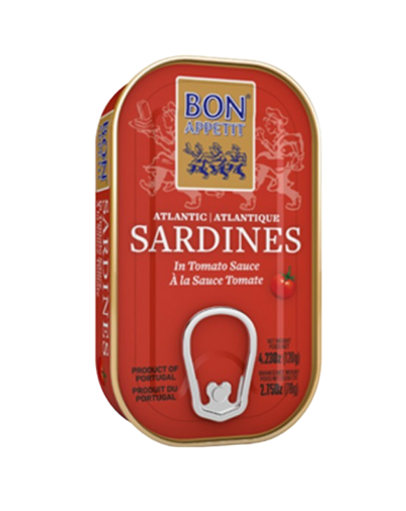 BON APPETIT SARDINHA EM TOMATE 12x120gr
