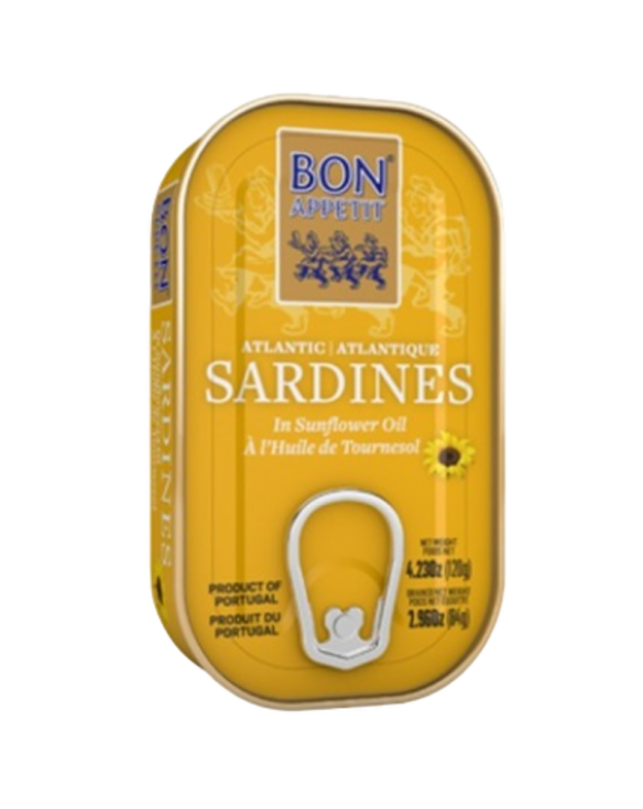 BON APPETIT SARDINHA EM OLEO 12x120gr