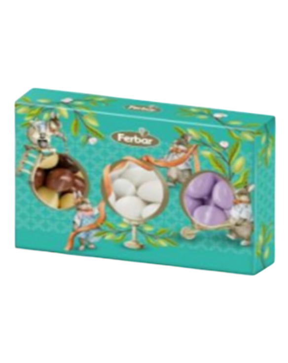 FERBAR CAIXA PASCOA COM  SORTIDO AMENDOAS 12x300gr