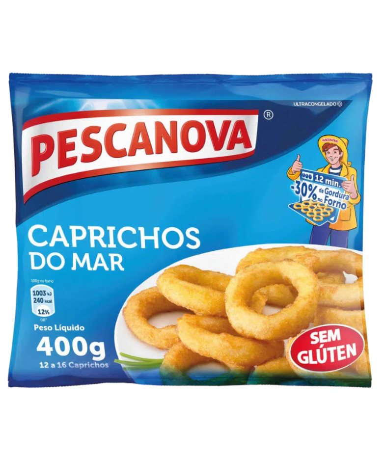 CAPRICHOS do MAR sem gluten