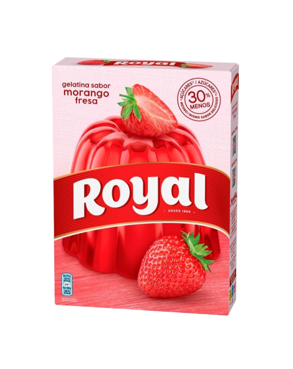 ROYAL GELATINA MORANGO 12x114gr