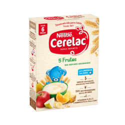 CERELAC 5 FRUTOS NESTLE 9x250gr