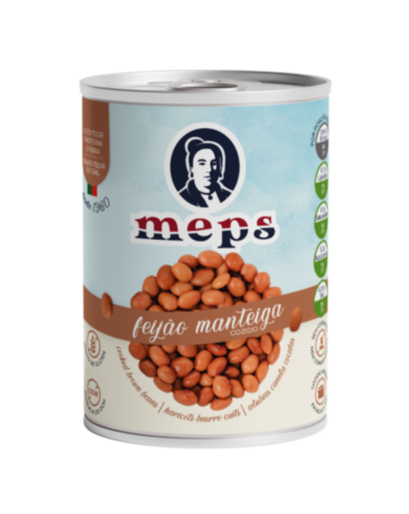 FEIJAO MANTEIGA MEPS LATA 12x425gr