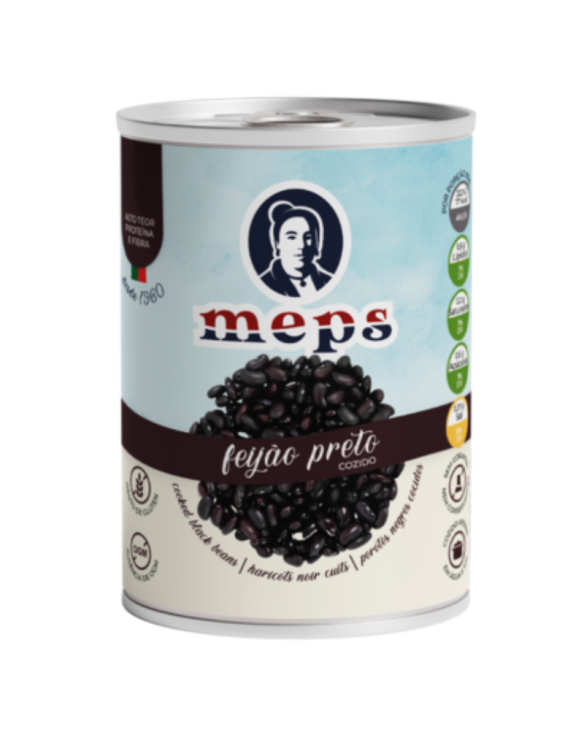 FEIJAO PRETO MEPS LATA 12x425gr