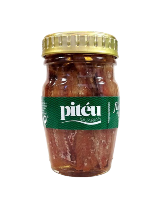 PITEU ANCHOA FILETE EM AZEITE 18x80gr