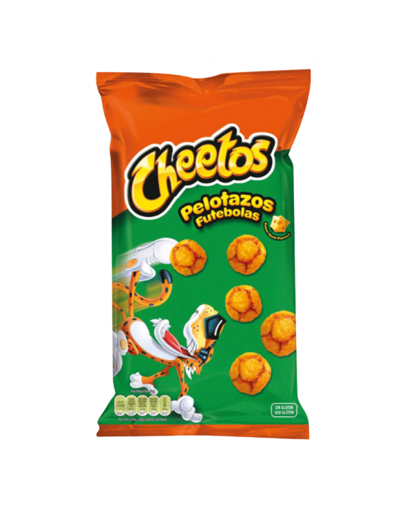 CHEETOS PELOTOZAS FUTEBOLAS S/GLUTEN 15x105gr