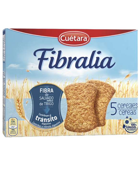 CUETARA FIBRALIA 5 CEREALES 8x500gr