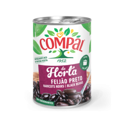 FEIJAO PRETO COMPAL 6x410gr