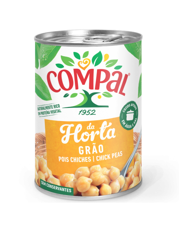 GRAO DO BICO COMPAL 6x410gr