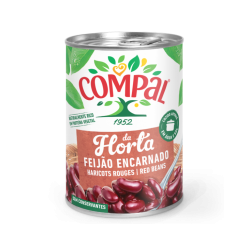 HARICOTS ROUGES COMPAL 6x410gr