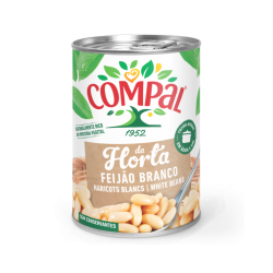 HARICOTS BLANCS COMPAL 6x410g