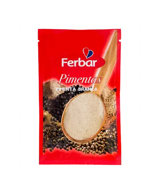 PIMENTA BRANCA MOIDA FERBAR 12x50gr