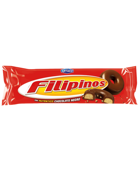 FILIPINOS CHOCO NEGRO ARTIACH 12x135gr