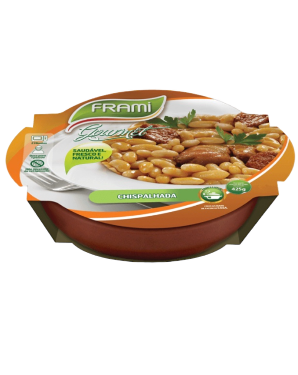 CHISPALHADA DANS UN PLAT EN ARGILE FRAMI 8x425g