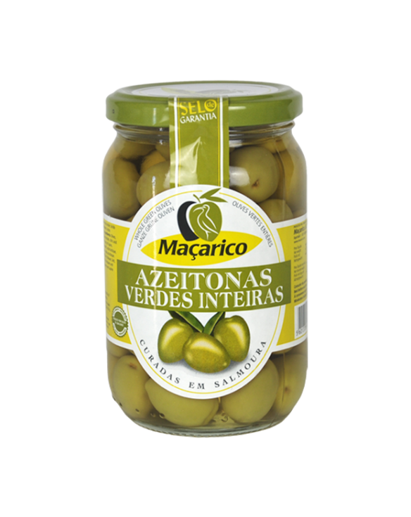 AZEITONA MACARICO VERDE 261/290 FRASCO 12x210gr