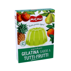 GELATINA TUTTI FRUTTI MICAU 13x2x85gr