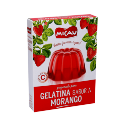 GELATINA MORANGO MICAU 13x2x85gr