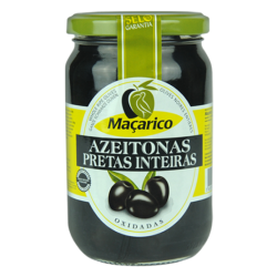 AZEITONA MACARICO PRETA CONF.261/290 FRASCO 12x210gr