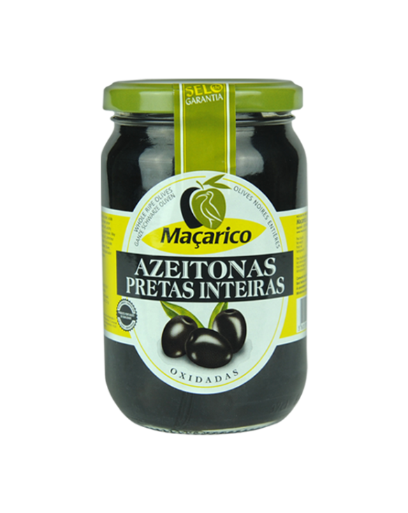 AZEITONA MACARICO PRETA CONF.261/290 FRASCO 12x210gr