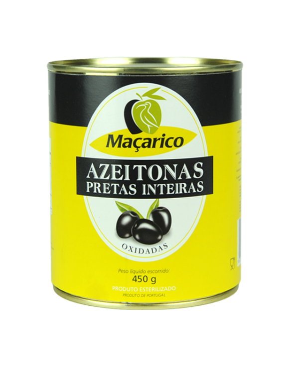 AZEITONA MACARICO PRETA CONF.260/290 LATA 12x850gr